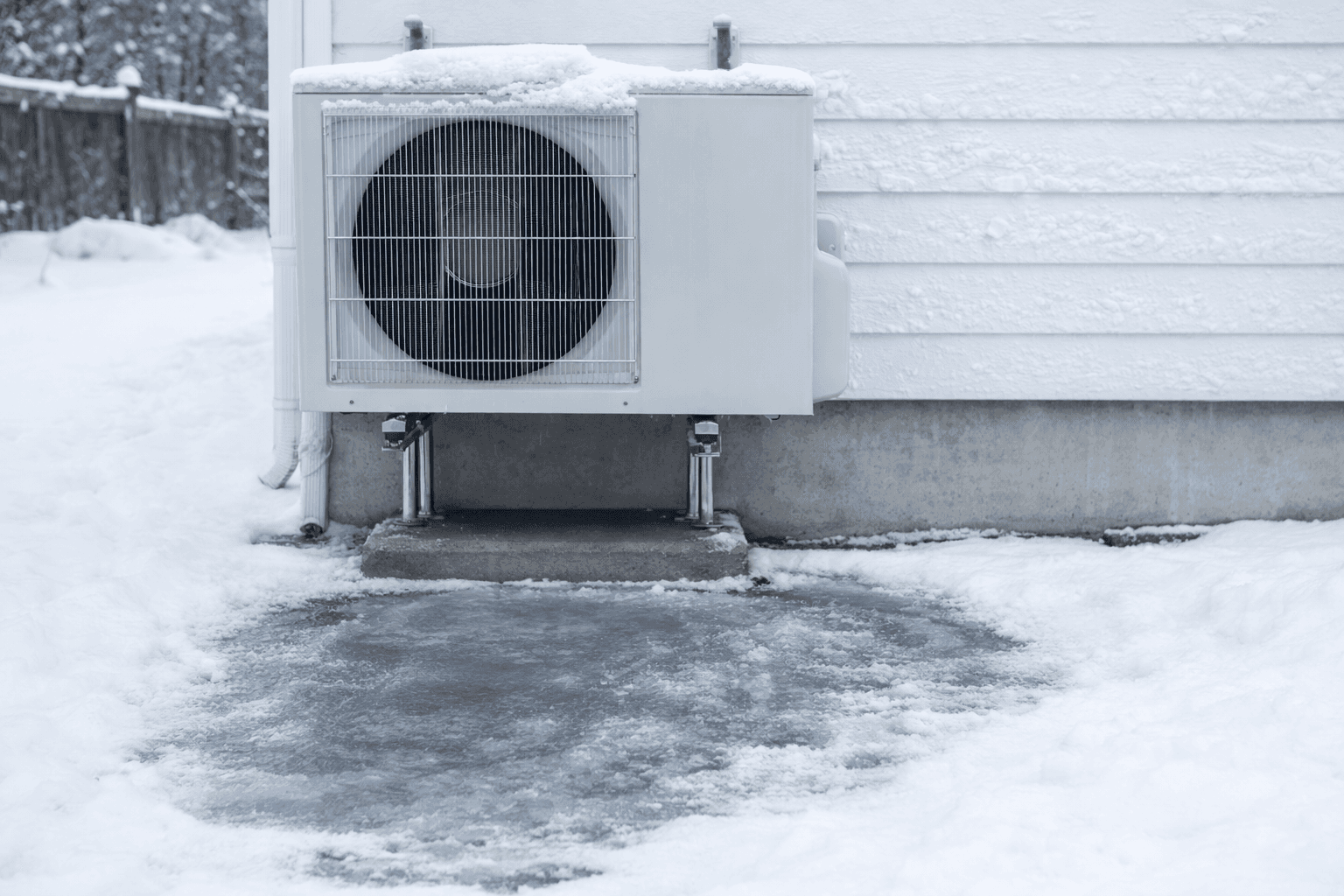 Winter Heat Pump Safety Checklist for Canadian Homes: Defrost Water, Ice Hazards, Clearances, and When to Shut It Down